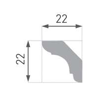 Stiropor lajsna SLU-734 (E-23) - Slika 3