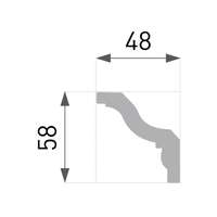 Stiropor lajsna SLU-763 (B-8) - Slika 3