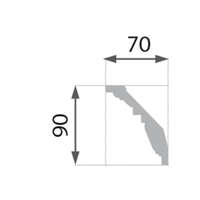 Stiropor lajsna SLU-775 (B-24) - Slika 3
