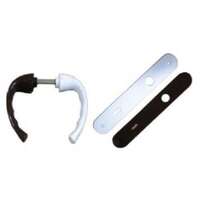 Štit i kvaka PVC povijena cilindar