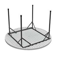 Sto baštenski sklopivi plastični okrugli 120cm - Slika 3