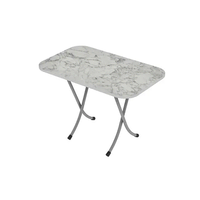 Sto višenamenski sklopivi beli mermer 50*80cm Alesta