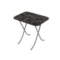 Sto višenamenski sklopivi crni mermer 60*80cm Alesta