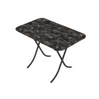 Sto višenamenski sklopivi crni mermer 70*100cm Alesta