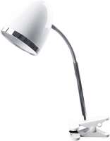 Stona lampa Clip bela E27 15W Avide