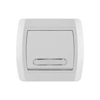 Taster sa pločicom za natpis sa sig.sij. 16A/250V, vijčana veza Status