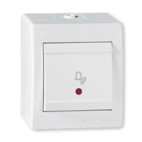 Taster sklopka za zvono sa indikacijom Power 10A/250V