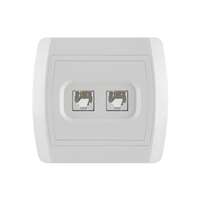 Telefonska priključnica RJ12 6/4 sa dva modula 623K Status