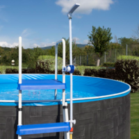 Tuš za merdevine za GRE nadzemne bazene - Slika 3