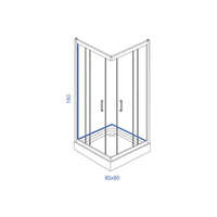 Tuš kabina K80 standard LINNI - Slika 2