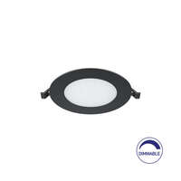 Ugradni LED panel 6W, 4INC, 4000K crni