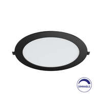 Ugradni LED panel dimabilni 18W, 8INC, 3000K crni