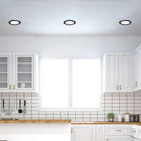 Ugradni LED panel dimabilni 4W, 3INC, 4000K crni - Slika 2