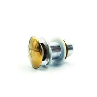 Ventil ispušni pop-up zlatni LINNI