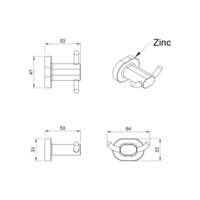 Vešalica ENJOY LINNI - Slika 2