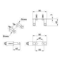 Vešalica FANTASY LINNI dvostruka - Slika 3