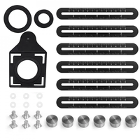 Višenamenski sklopivi lenjir za merenje - prenos uglova LEVIOR - Slika 4