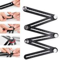 Višenamenski sklopivi lenjir za merenje - prenos uglova LEVIOR - Slika 2