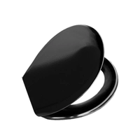 WC daska NVM-3 36,5x45×3 crna