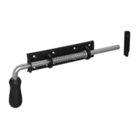 WSP 260 Crna vučna reza sa oprugom 260x190x50 mm