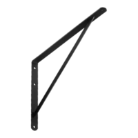 WSWP 300 Ojačani nosač polica 300x200 mm crni