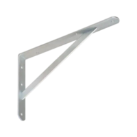 WSWP 300 Ojačani nosač polica 300x200 mm srebrna galvanski cink