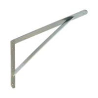 WSWP 500 Ojačani nosač polica 400x250 mm srebrna galvanski cink