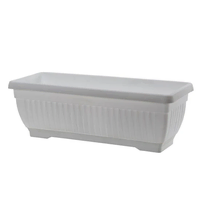 Žardinjera mediteran pvc BELA