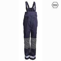 Zaštitne radne farmer pantalone LAWU navy