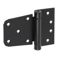 ZBC 85 Šarka za samozatvaranje C 85k52k100k2,5 crna