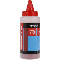 Zidarski puder za ocrtavanje - crveni 180g. FESTA