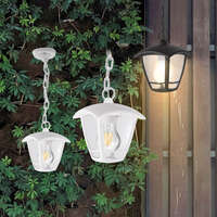 Zidna baštenska svetiljka bela 800mm E27-IP44 - Slika 2