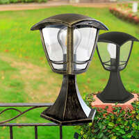 Zidna baštenska svetiljka bronzana E27-IP44 - Slika 2