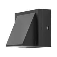 Zidna baštenska svetiljka crna 1x6W-3000K-IP65