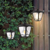 Zidna baštenska svetiljka crna 800mm E27-IP44 - Slika 2