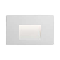 Zidna baštenska svetiljka kvadratna bela 3W-3000K-IP65 - Slika 3