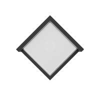 Zidna baštenska svetiljka kvadratna crna 15W-3000K-IP65 - Slika 3
