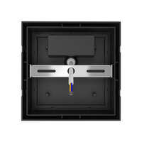 Zidna baštenska svetiljka kvadratna crna 15W-3000K-IP65 - Slika 4