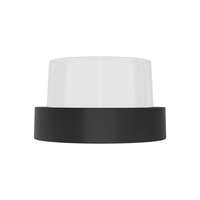 Zidna baštenska svetiljka okrugla crna, 15W-3000K-IP65 - Slika 4