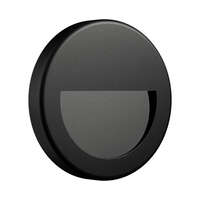 Zidna baštenska svetiljka okrugla crna 3W-3000K-IP65 - Slika 4