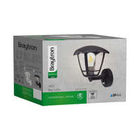 Zidna baštenska svetiljka sa senzorom, bela E27-IP44 - Slika 3