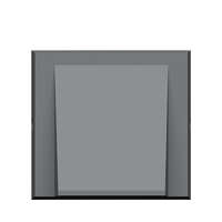 Zidna baštenska svetiljka siva 1x6W-3IN1-IP65 - Slika 3