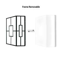 Zidna rozetna pravougaona crna 20W-3U1-IP44 - Slika 3