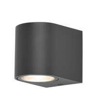 Zidna rozetna siva 1xGU10-IP44