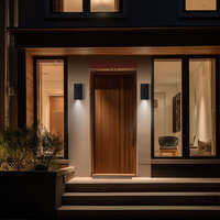 Zidna rozetna siva 2xGU10-IP44 - Slika 2