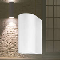 Zidna svetiljka bela 2x5W-3000K-IP44 - Slika 2