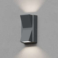 Zidna svetiljka siva 2x6W-3IN1-IP65 - Slika 2