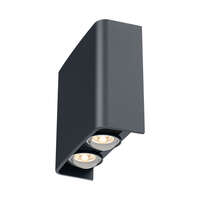 Zidna svetiljka siva 4x1W-3IN1-IP65