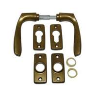 Štit i kvaka za metalna vrata više boja